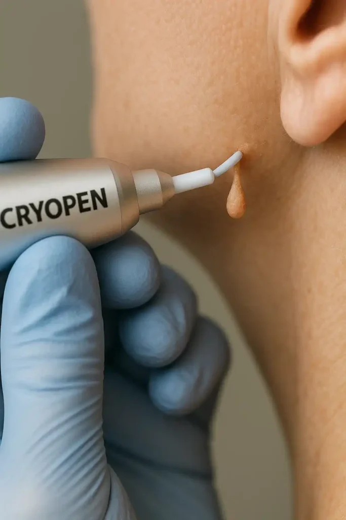 Cryopen for skin tags removal Leyton speak to our team today!