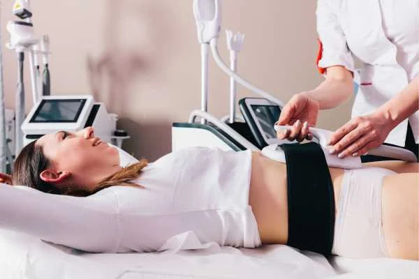 woman having body sculpting to help improve her body image and her mental health Leyton